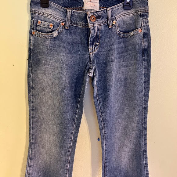 VINTAGE AMERICAN EAGLE MEDIUM RISE JEANS CIRCA 2000 - Picture 2 of 10